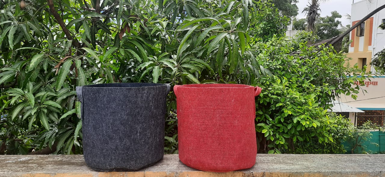 BAZODO HDPE Grow Bag 5 nos Size 12 x 15 Inch (1 x 1.25 feet) : Amazon.in:  Garden & Outdoors